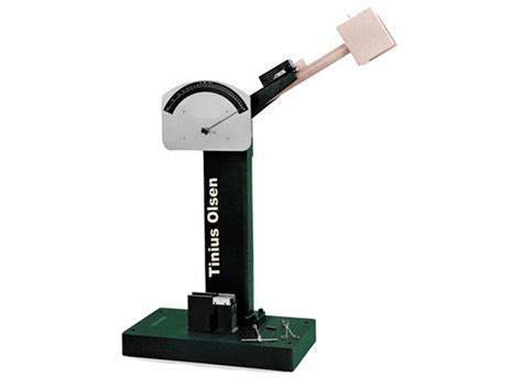 tinius olsen impact tester manual|it 406 pendulum impact testing machine.